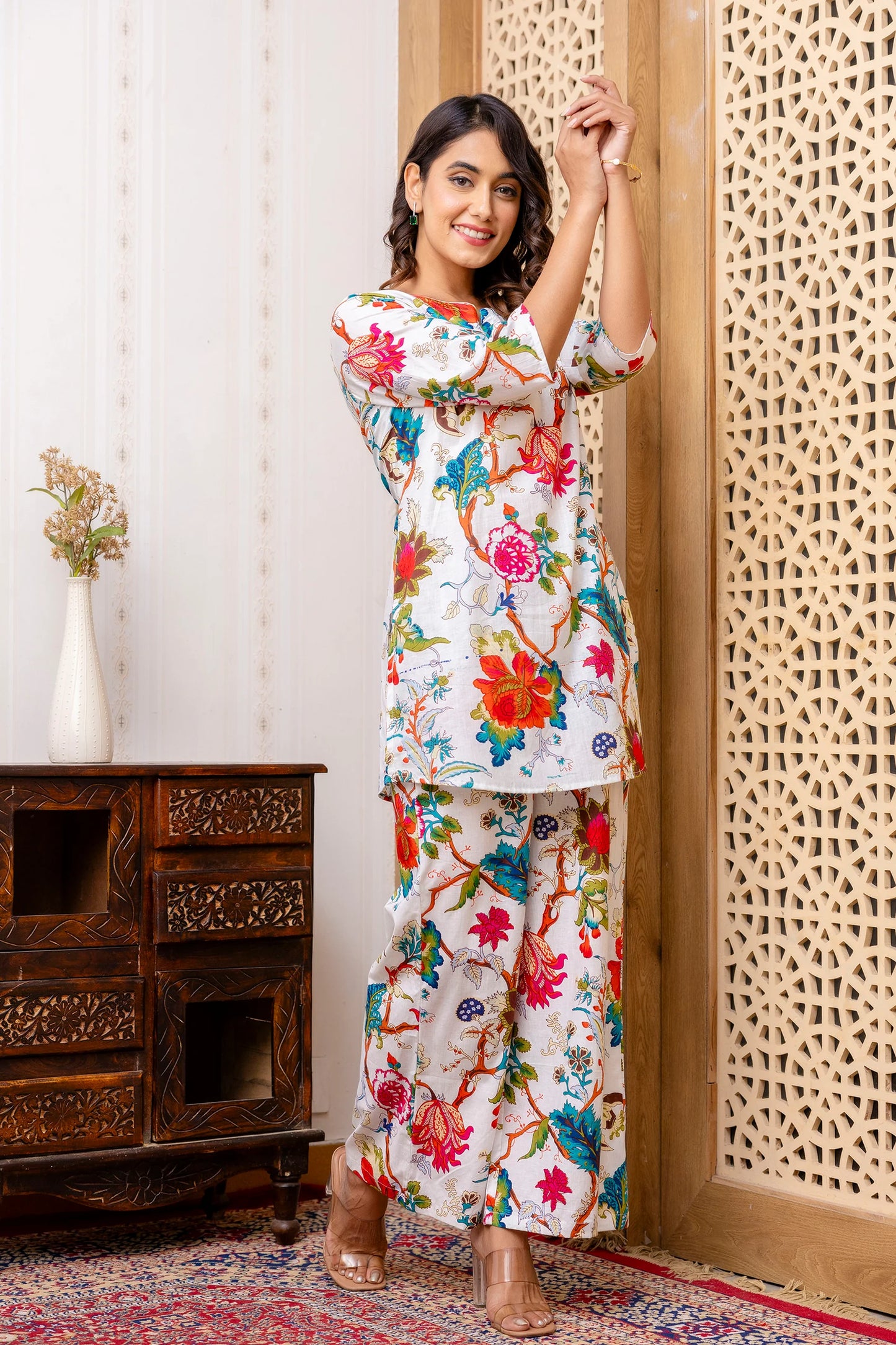 Safari Dream Floral Co-Ord Set